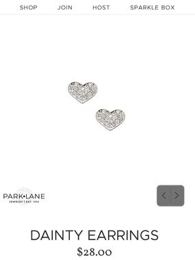 Park Lane Dainty Earrings Silver